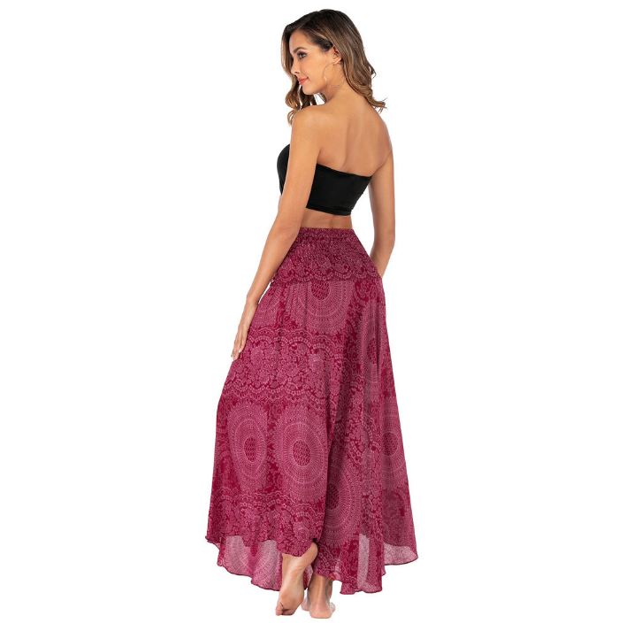 wadifarab Long Hippie Bohemian Skirt