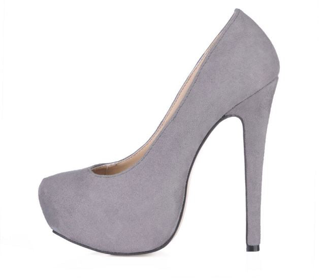 wadifarab Grey High Heel