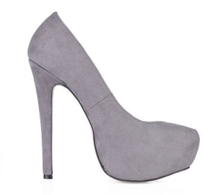 wadifarab Grey High Heel