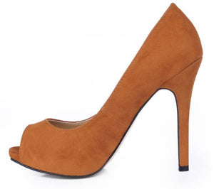 wadifarab Brown Pumps