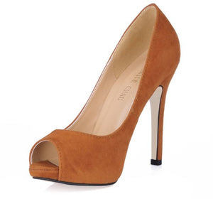 wadifarab Brown Pumps